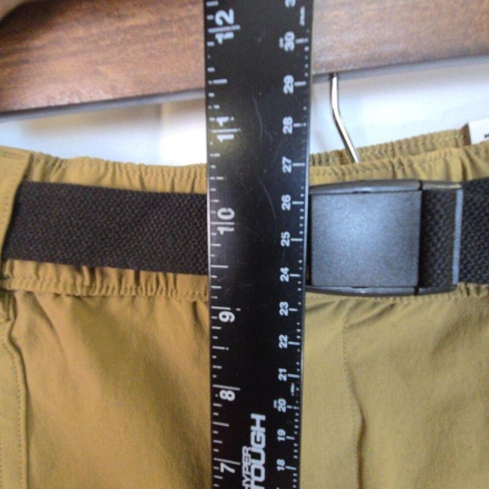 Sonoma Goods For Life Shorts Mens 36 Beige Cargo Quick Dry Stretch Belted - Picture 9 of 15